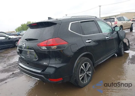 2020 Nissan Rogue Sv Fwd из США, поврежденный, VIN JN8AT2MT8LW012172